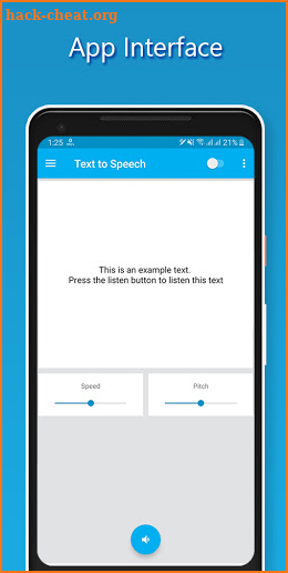 Text to Speech for All App Pro (TTS) screenshot