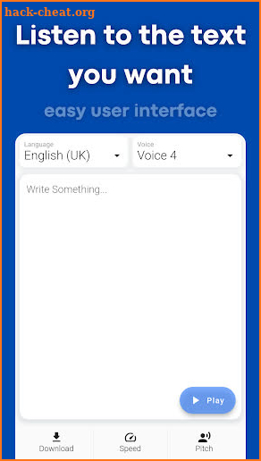 Text To Speech - Offline tts screenshot