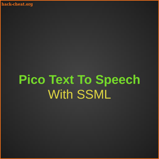 Text To Speech Pico screenshot