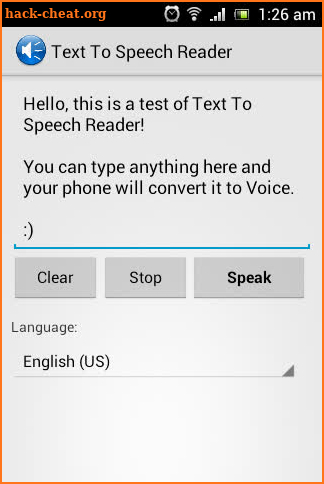 Text To Speech Reader - AdFree screenshot