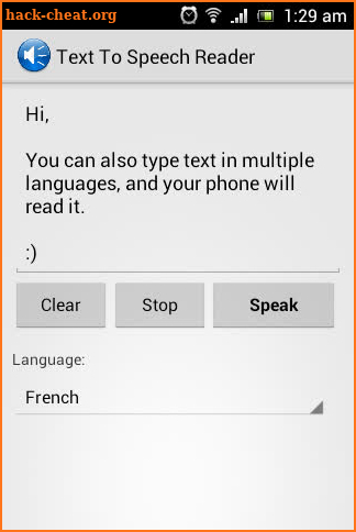 Text To Speech Reader - AdFree screenshot