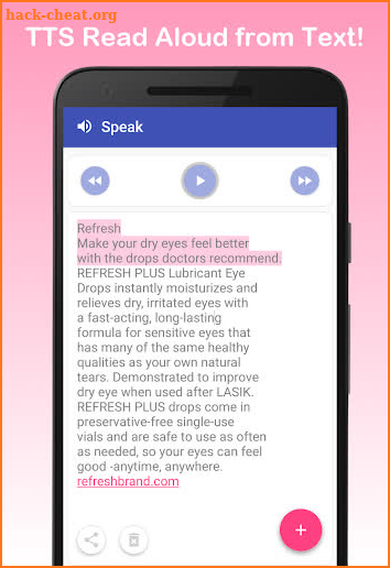 Text to Voice - Read Aloud screenshot