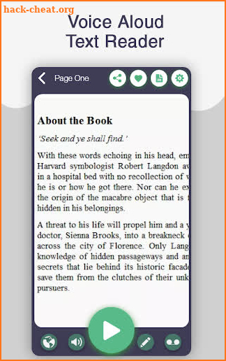 Text to Voice Read Aloud- Voice to Text Reader screenshot