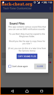 Text-Tone Customizer screenshot
