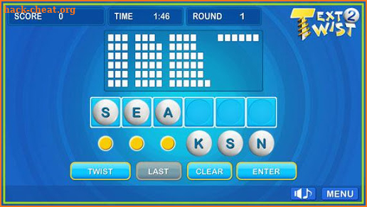 Text Twist 2-Puzzle Word Game screenshot