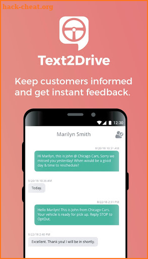 Text2Drive screenshot