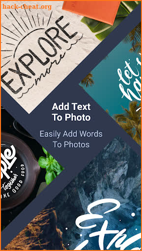 TextArt: Text On Photo - Text To Image screenshot