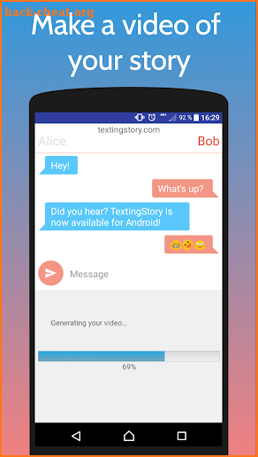 TextingStory - Chat Story Maker screenshot