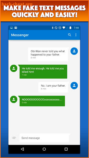 TextMeme – Fake Text Message Maker screenshot