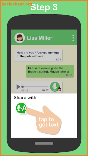Textr - Voice Message to Text screenshot