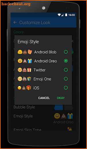 Textra Emoji - Android Oreo Style screenshot