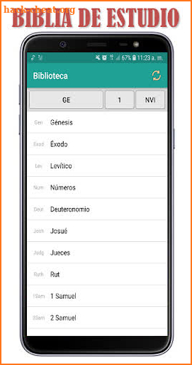 Textual Bible (BTX) screenshot