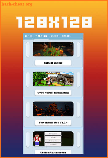 Textures for Minecraft PE (not game Minecraft PE) screenshot