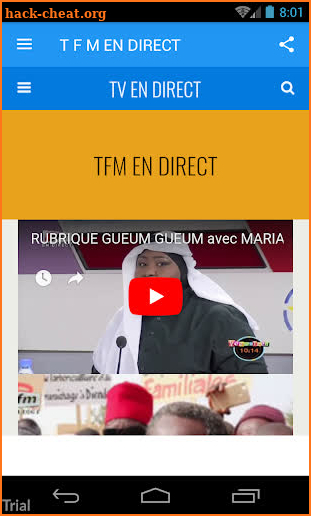 TFM EN DIRECT screenshot