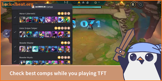 TFT Team Comps - LoLCHESS.GG Meta Comps screenshot