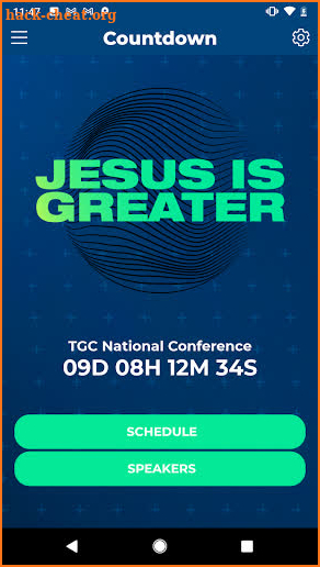 TGC Conferences 2021 screenshot
