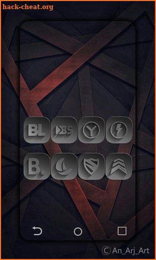 THA_BLACK-paid - icon pack screenshot