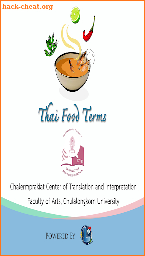 Thai Food Terms: Thai - English screenshot