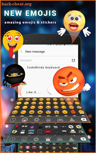 Thai keyboard screenshot