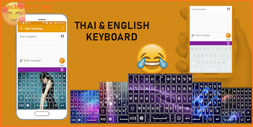 Thai Keyboard 2019, Emoji,Themes, Photo Keyboard screenshot