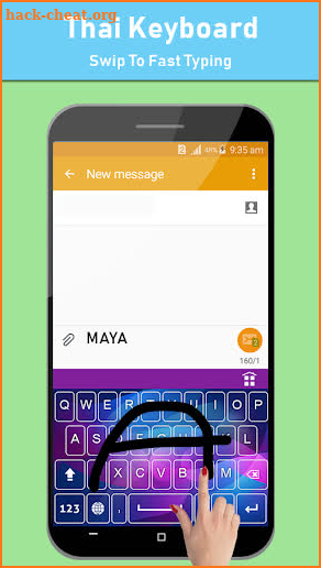 Thai Keyboard 2019, Emoji,Themes, Photo Keyboard screenshot