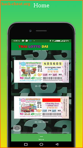 Thai Lotto DA1 screenshot