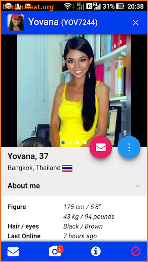 Thaikisses Flirt screenshot