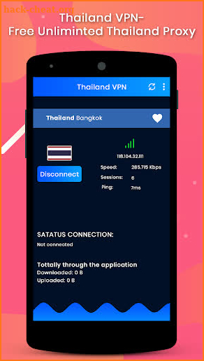 Thailand VPN-Free Unlimited Thailand Proxy screenshot