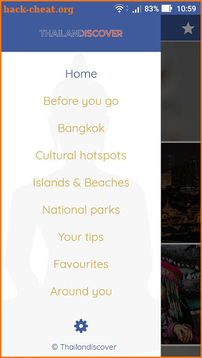 Thailandiscover Thailand travel guide screenshot