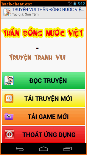 Thần Đồng Nước Việt - Truyện Tranh Hài screenshot