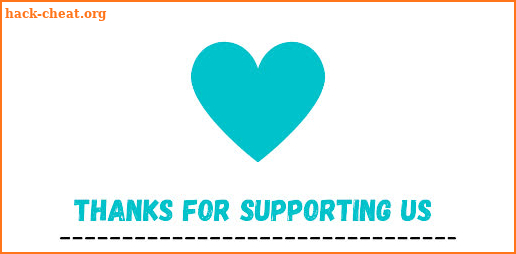 Thank You - Thanks for supporting us :) screenshot
