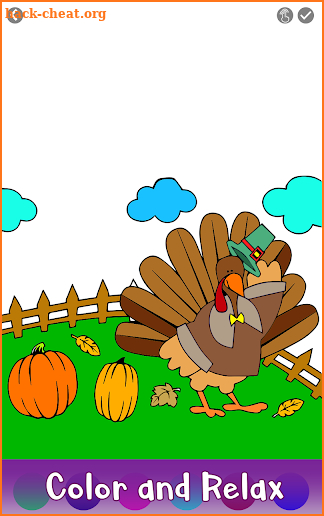 Thanks Giving Color by Number: Adult Coloring Book screenshot