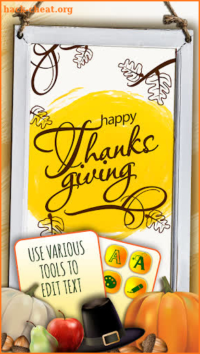 Thanksgiving Card Maker – Greetings and Wishes screenshot