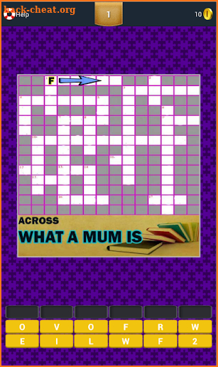Thanksgiving Crossword Puzzle screenshot