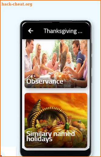 Thanksgiving Day screenshot