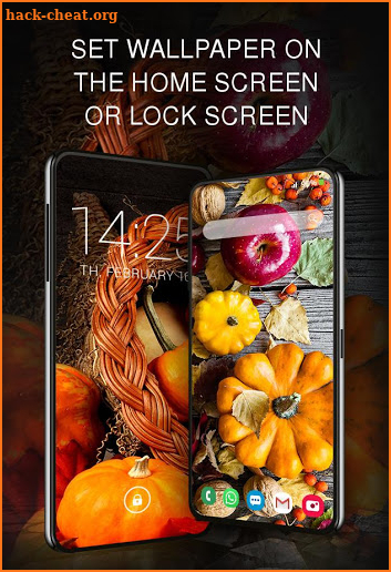 Thanksgiving day on the screen screenshot