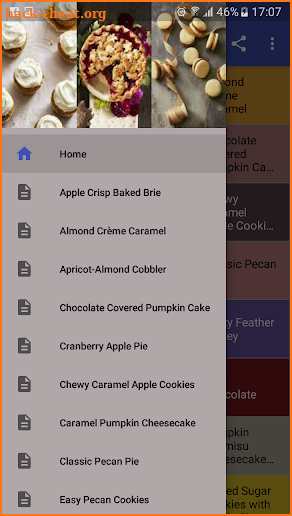 Thanksgiving Desserts Recipe screenshot