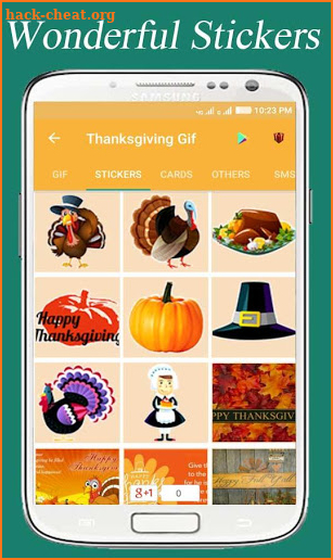 Thanksgiving Gif screenshot