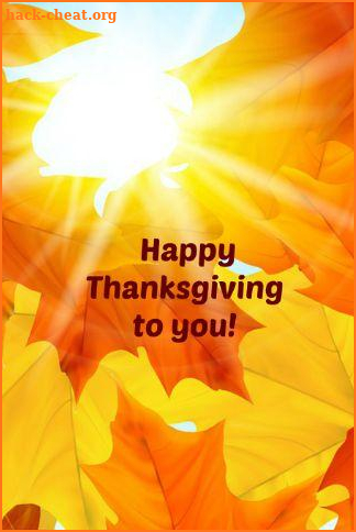 Thanksgiving Greeting Cards and GIF screenshot