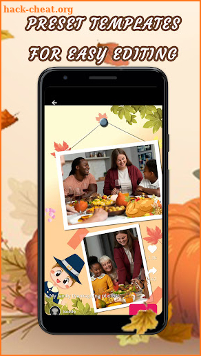 Thanksgiving Greeting Video, Photo Maker 2021 screenshot