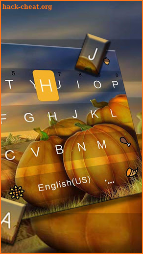 Thanksgiving Happy Keyboard Theme screenshot