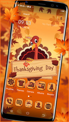 Thanksgiving Launcher Theme screenshot