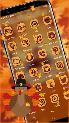 Thanksgiving Launcher Theme screenshot