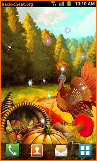 Thanksgiving Live Wallpaper screenshot