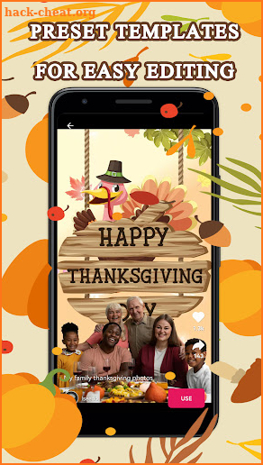 Thanksgiving Photo Frame & Video Maker 2021 screenshot
