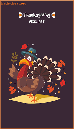 Thanksgiving Pixel Art screenshot