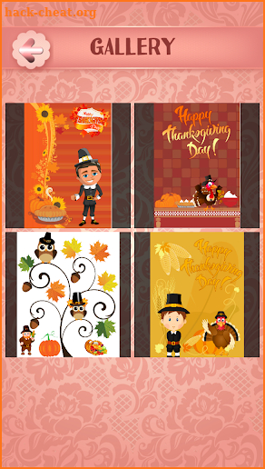 Thanksgiving Stickers screenshot