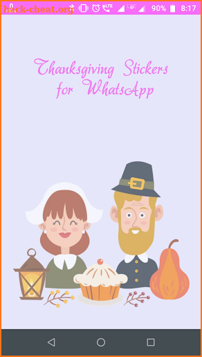 Thanksgiving Stickers for whatsapp screenshot