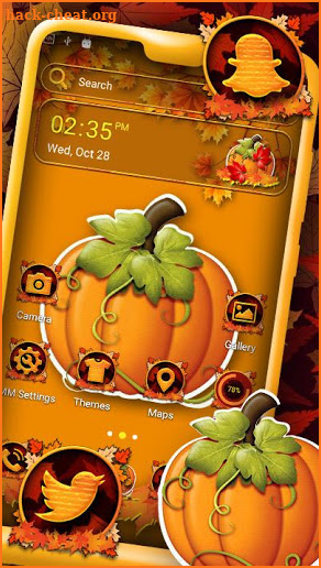 Thanksgiving Theme Launcher screenshot