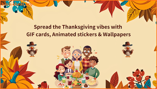 Thanksgiving Wallpaper & GIF screenshot